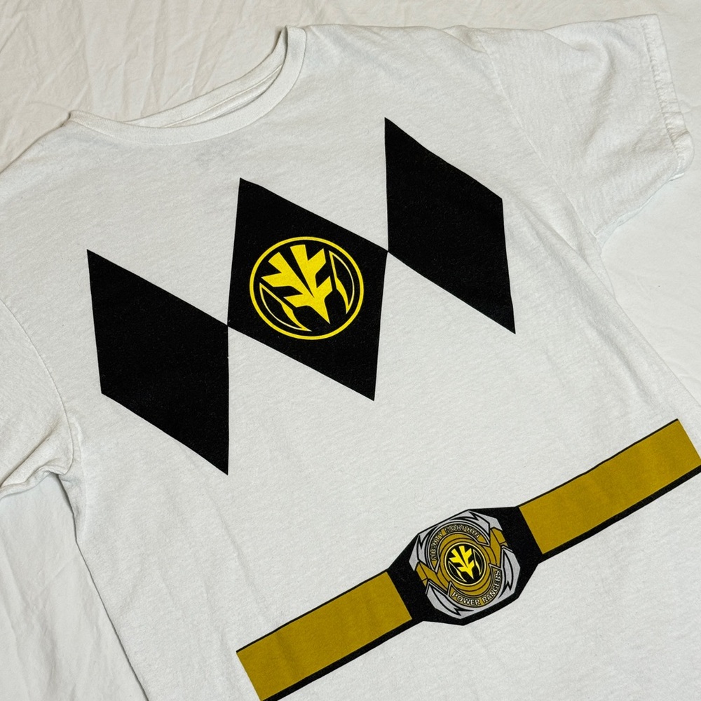 Power Rangers White Ranger Tshirt
